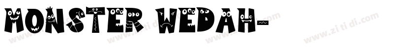 Monster Wedah字体转换